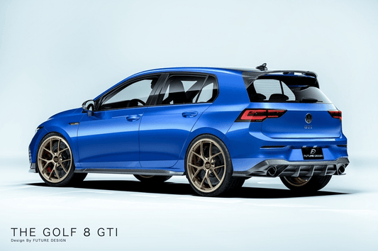 Future Design FD Carbon Fiber SIDE SKIRTS for Volkswagen Golf GTI MK8