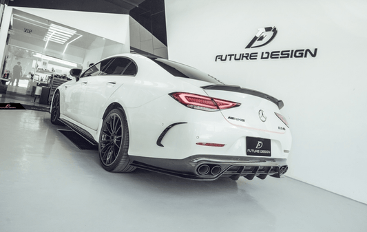 Future Design FD Carbon Fiber SIDE SKIRTS For CLS450 CLS53 W257 C257 2019-ON