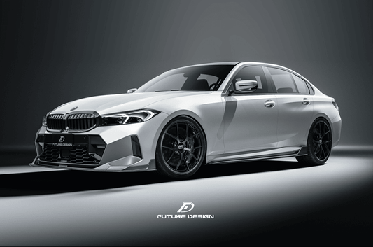 Future Design FD V1 Carbon Fiber Front Splitter for BMW G20 / G21 3 Series M340i 330i 2023-ON LCI