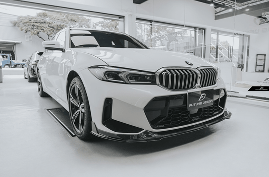 Future Design FD V1 Carbon Fiber Front Splitter for BMW G20 / G21 3 Series M340i 330i 2023-ON LCI