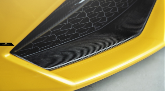 Future Design Carbon Lamborghini Huracan LP610 Carbon Fiber Front Upper Valences