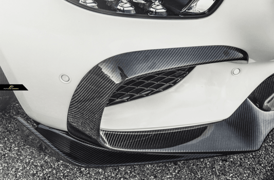 Future Design RT STYLE Carbon Fiber FRONT LIP SPLITTER Mercedes benz AMG GT GTS GTC C190 2015-ON