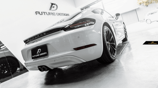 Future Design Porsche 718 Cayman / Boxster G.I. Exhaust Tips