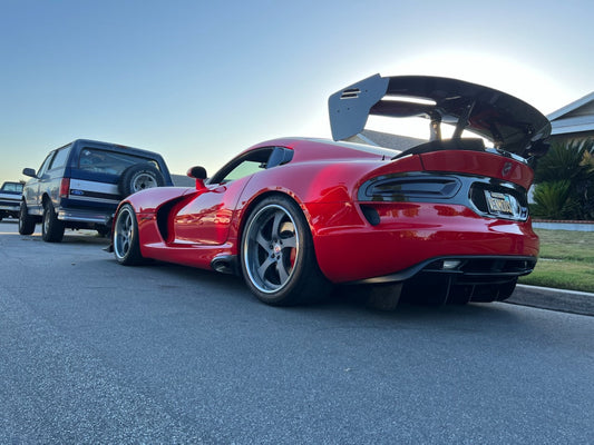Aero Republic 1:1 Dodge Viper ACR Extreme ACR-E Carbon Fiber Wing Spoiler Support Brace