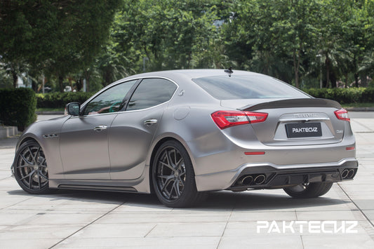 Paktechz Maserati Ghibli 2014-2017 Carbon Fiber Trunk Spoiler