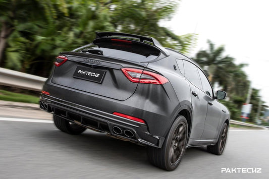 Paktechz Maserati Levante Carbon Fiber Rear Diffuser