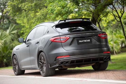 Paktechz Maserati Levante Carbon Fiber Rear Diffuser