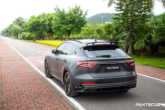 Paktechz Maserati Levante Carbon Fiber Rear Diffuser