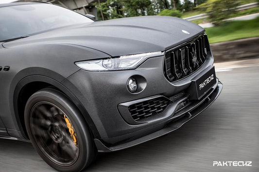 Paktechz Maserati Levante Carbon Fiber Upper Front Splitter