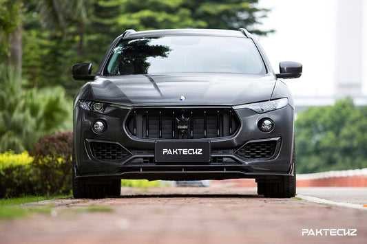 Paktechz Maserati Levante Carbon Fiber Upper Front Splitter