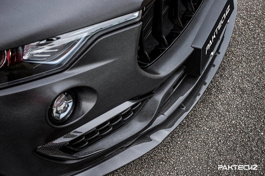 Paktechz Maserati Levante Carbon Fiber Upper Front Splitter