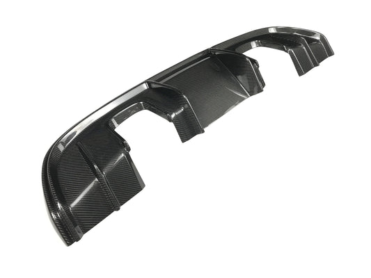 SD Carbon Dry Carbon Fiber Rear Diffuser For Porsche 718 Cayman Boxster