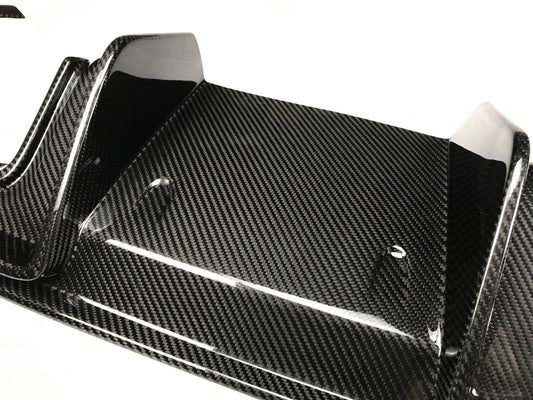 SD Carbon Dry Carbon Fiber Rear Diffuser For Porsche 718 Cayman Boxster
