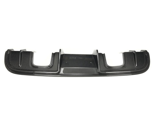 SD Carbon Dry Carbon Fiber Rear Diffuser For Porsche 718 Cayman Boxster