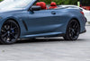 TAKD Carbon Dry Carbon Fiber Side Skirts for BMW G14 G15 G16 8 Series Convertible Coupe Sedan - Performance SpeedShop