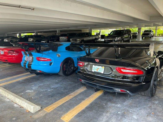 Aero Republic 1:1 Dodge Viper ACR Extreme ACR-E Carbon Fiber Wing Spoiler - Performance SpeedShop