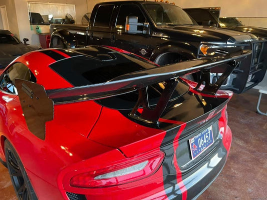 Aero Republic 1:1 Dodge Viper ACR Extreme ACR-E Carbon Fiber Wing Spoiler - Performance SpeedShop