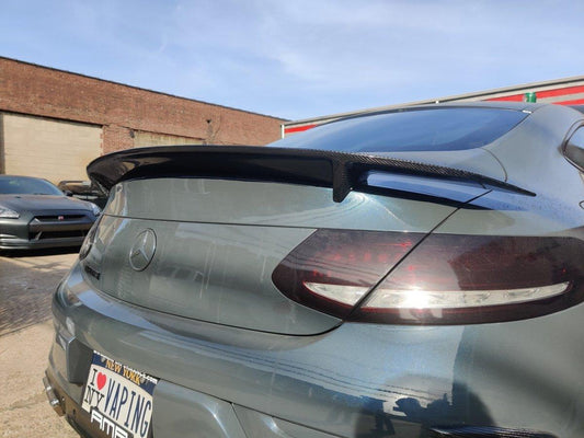 carbon fiber rear spoiler