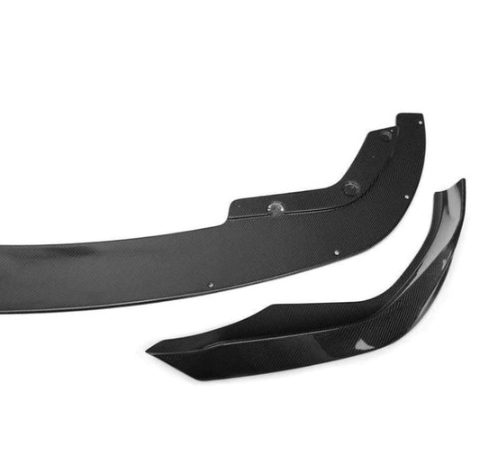 Aero Republic AC Style Carbon Front Lip Splitter for BMW 3 Series G20 M340i 330i 2019-2022 - Performance SpeedShop