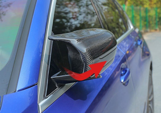 Aero Republic BMW G20 330i / M340i 3 Series M Style Carbon Fiber Replacement Mirror Caps Covers - Performance SpeedShop