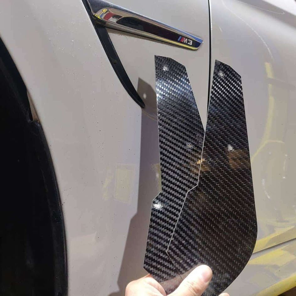 Aero Republic Carbon Fiber Arch Guards Mud Flaps Audi RS3 - Performance SpeedShop