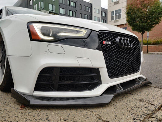 Aero Republic Carbon Fiber Front Lip For Audi RS5 B8 2013-2015 - Performance SpeedShop