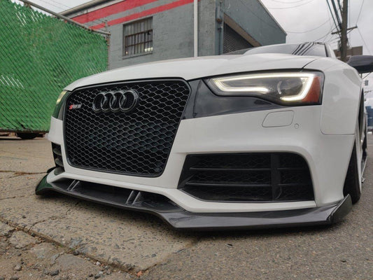 Aero Republic Carbon Fiber Front Lip For Audi RS5 B8 2013-2015 - Performance SpeedShop