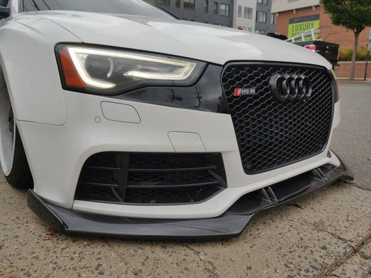 Aero Republic Carbon Fiber Front Lip For Audi RS5 B8 2013-2015 - Performance SpeedShop