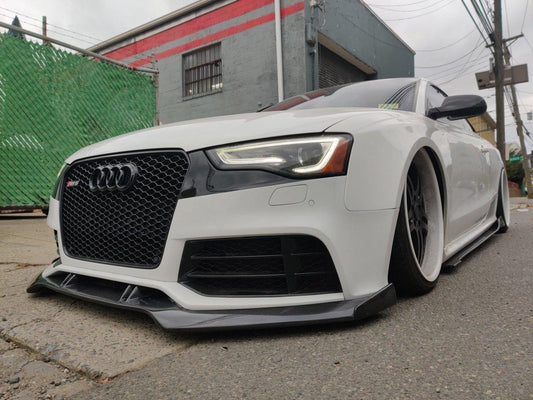 Aero Republic Carbon Fiber Front Lip For Audi RS5 B8 2013-2015 - Performance SpeedShop