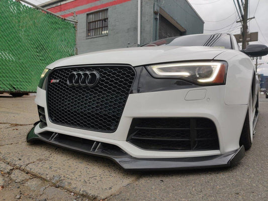 Aero Republic Carbon Fiber Front Lip For Audi RS5 B8 2013-2015 - Performance SpeedShop