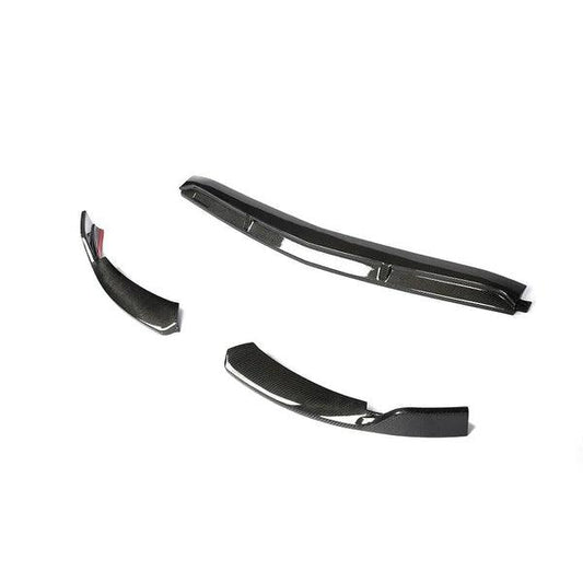 Aero Republic Carbon Fiber Front Lip for Mercedes Benz W205 C300 with Sport Package 2019-2021 - Performance SpeedShop