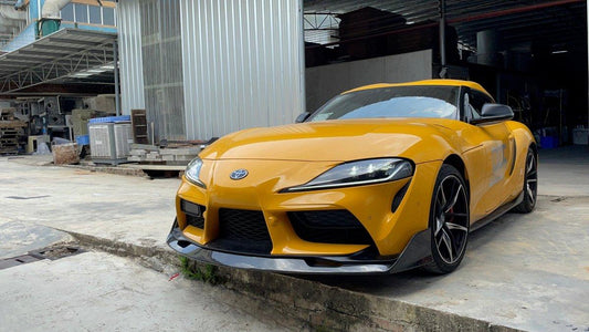 Aero Republic Carbon Fiber Front Lip Splitter AG Style For Toyota Supra A90 GR - Performance SpeedShop