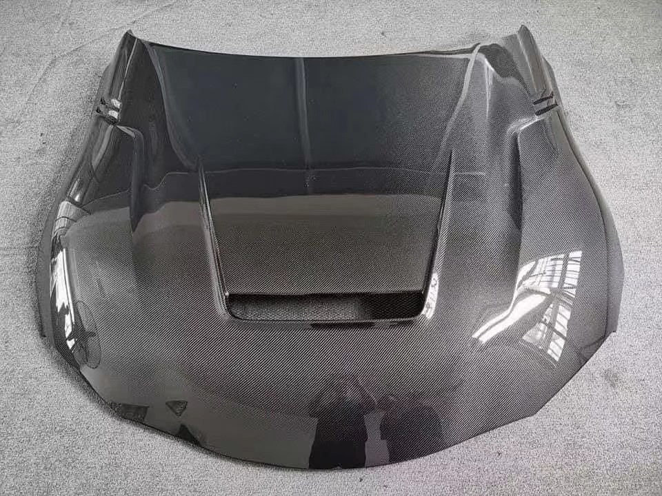 Aero Republic Carbon Fiber Hood Bonnet SEI Style 2020 2021 Toyota Supra A90 A91 - Performance SpeedShop