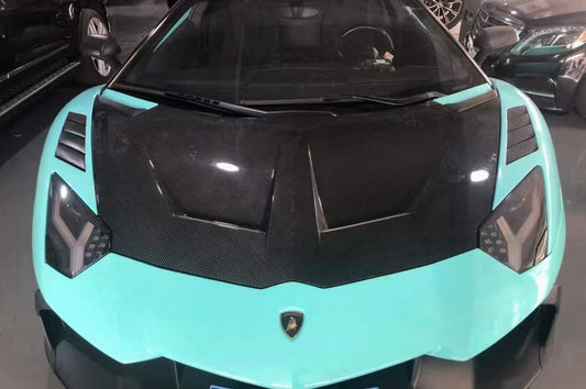 Aero Republic Carbon Fiber Hood Bonnet Ten Style Lamborghini Aventador LP700 Pre-preg Carbon Fiber Hood Bonnet Ten Style - Performance SpeedShop