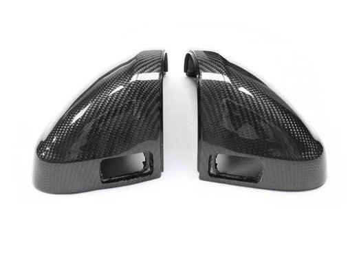 Aero Republic Carbon Fiber Mirror Caps Replacement For Audi RS5 S5 A5 RS4 S4 A4 B9 B9.5 2017-ON - Performance SpeedShop