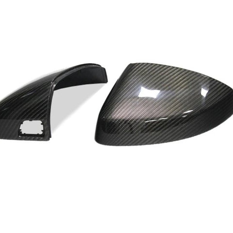 Aero Republic Carbon Fiber Mirror Caps Replacement or Cover For Audi RS3 S3 A3 2017-2020 8V.5 - Performance SpeedShop