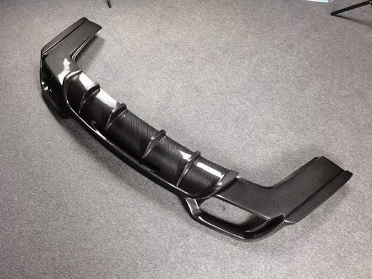 Aero Republic Carbon Fiber PD Style Rear Diffuser for Mercedes Benz C190 AMG GT GTS 2015-ON - Performance SpeedShop