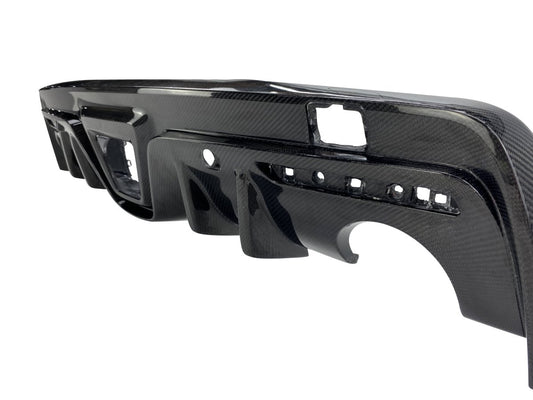 Aero Republic Carbon Fiber Rear Diffuser OEM Replacement For Toyota Supra A90 GR - Performance SpeedShop