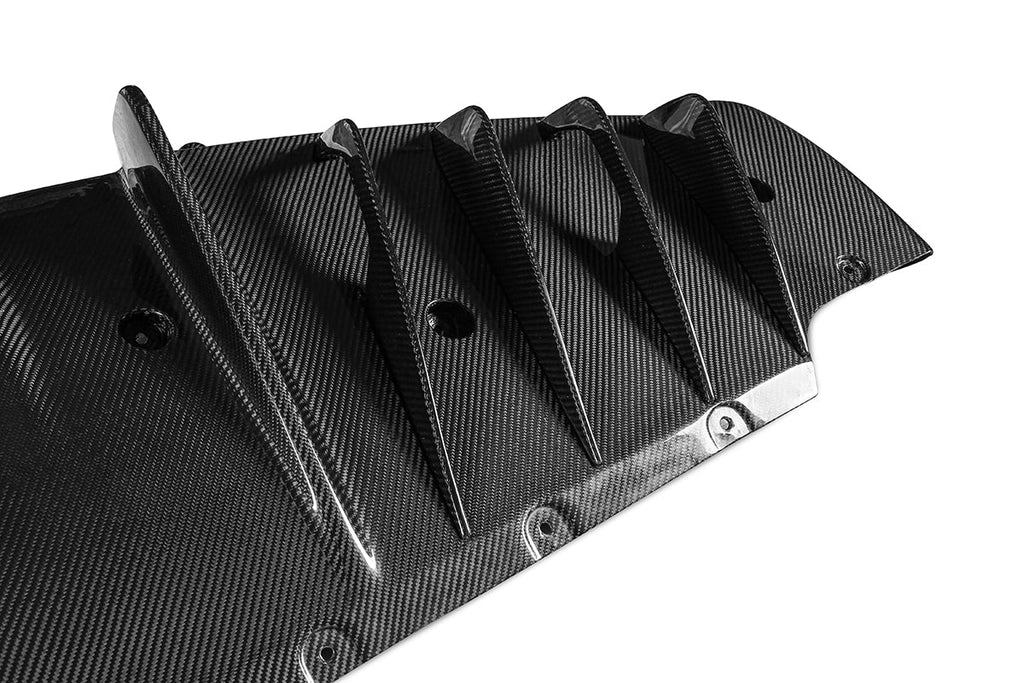 Aero Republic Carbon Fiber Rear Diffuser OEM Style Replacement for Ferrari SF90 - Performance SpeedShop