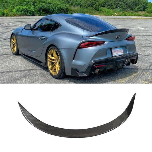 Aero Republic Carbon Fiber Rear Ducktail Spoiler AG Style For Toyota Supra A90 GR - Performance SpeedShop