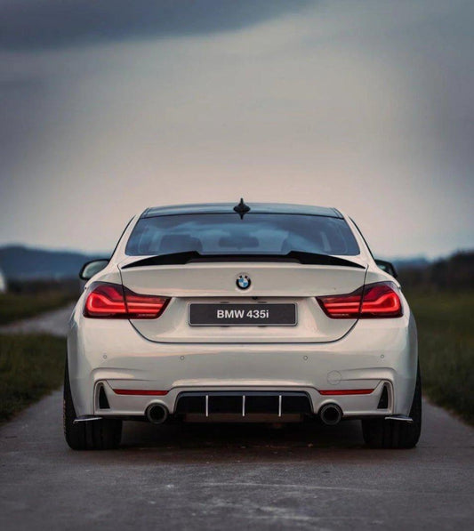 Aero Republic Carbon Fiber Rear Spoiler M4 Style for BMW F80 F30 F32 F82 F33 F83 F36 - Performance SpeedShop