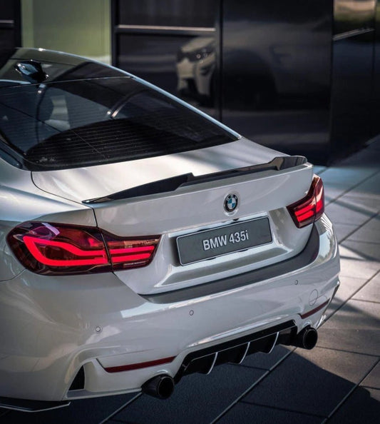 Aero Republic Carbon Fiber Rear Spoiler M4 Style for BMW F80 F30 F32 F82 F33 F83 F36 - Performance SpeedShop