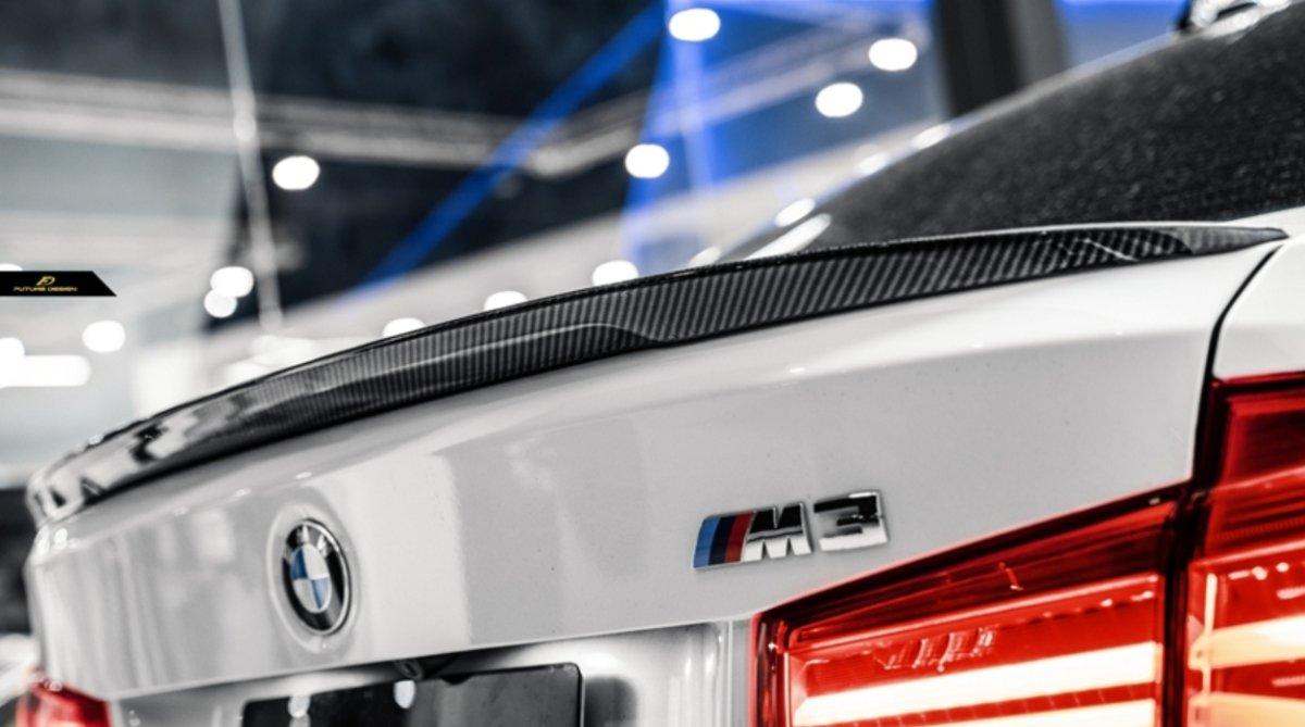 Aero Republic Carbon Fiber Rear Spoiler MP Style for BMW F80 F30 F32 F ...