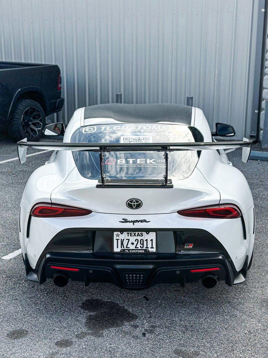 Aero Republic Carbon Fiber Rear Spoiler Wing VRS Style For Toyota Supra A90 GR - Performance SpeedShop