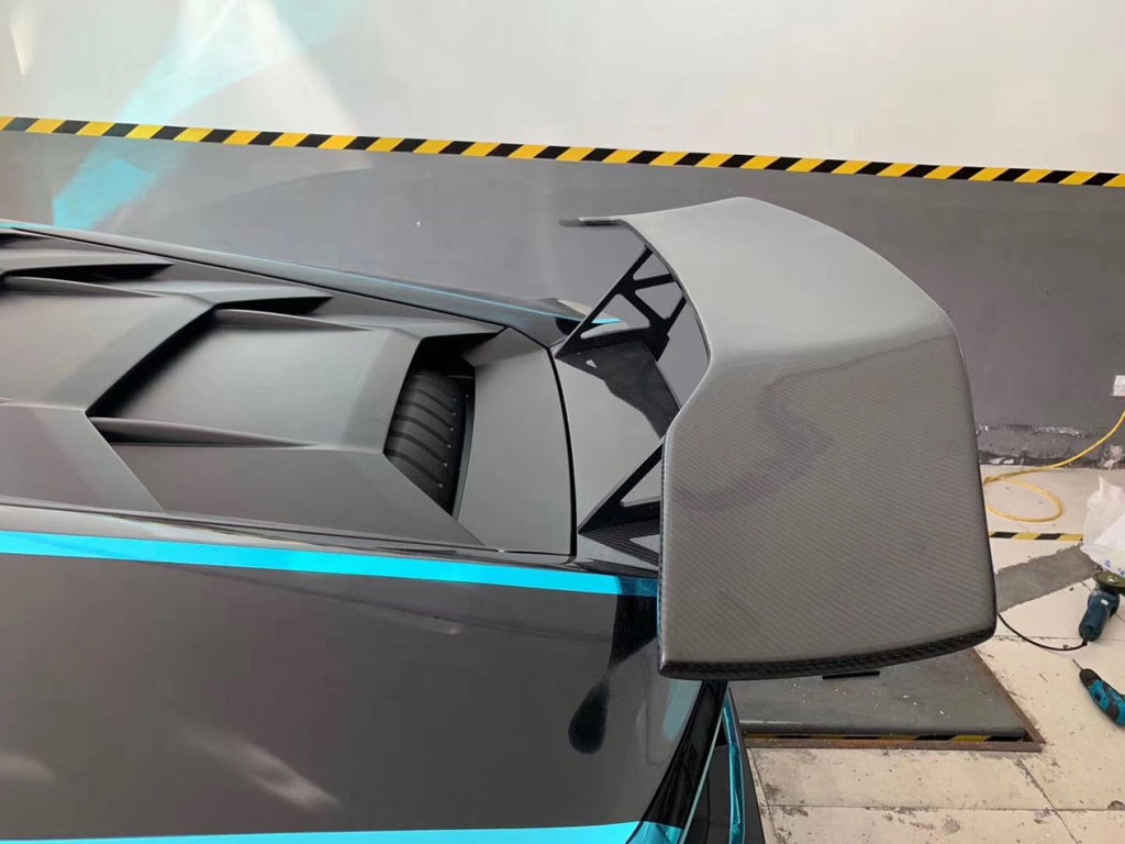 Aero Republic DM Style Carbon Fiber Spoiler For Lamborghini Huracan LP580 LP610 - Performance SpeedShop