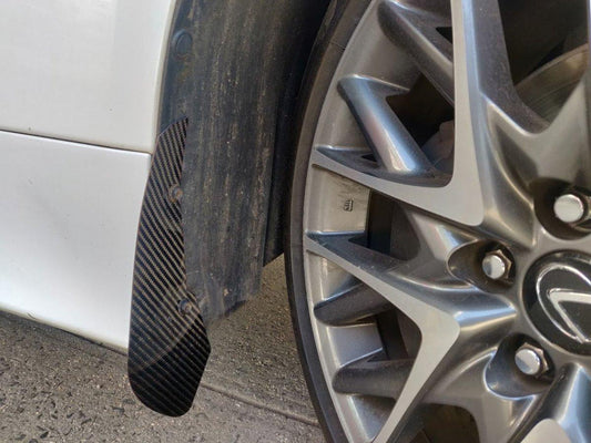 Aero Republic Lexus RC350 RC200 RCF Carbon Arch Guards Mud Flaps - Performance SpeedShop