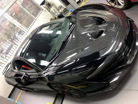 Aero Republic McLaren 540C 570S 570GT 600LT Carbon Fiber P1 Style Hood - Performance SpeedShop