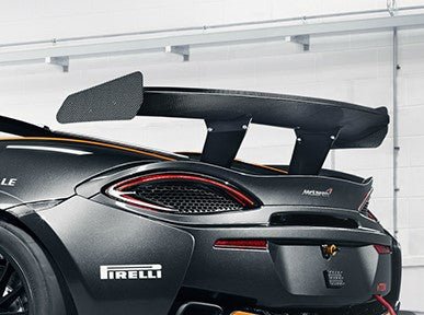 Aero Republic McLaren 540C 570S 570GT 600LT Carbon Fiber Rear Spoiler GT4 Style - Performance SpeedShop