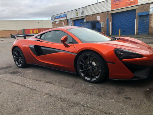 Aero Republic McLaren 540C 570S 570GT 600LT Carbon Fiber Rear Spoiler GT4 Style - Performance SpeedShop