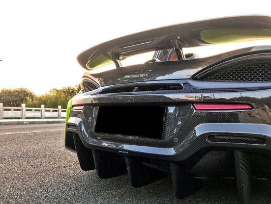 Aero Republic McLaren 540C 570S 570GT Carbon Fiber MSO Diffuser Upgrade to 600LT conversion kit - Performance SpeedShop